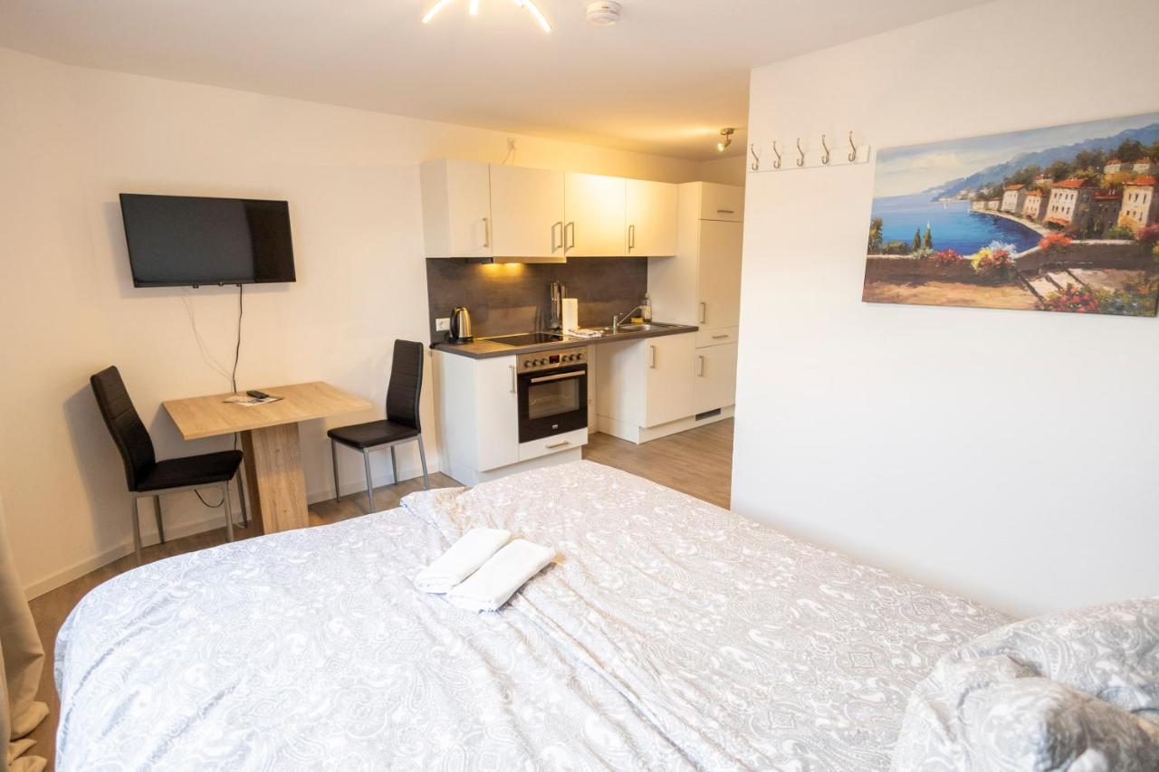 City Apartment Kuche,Bad, Parken Im Zentrum Ravensburgs A14 Bagian luar foto