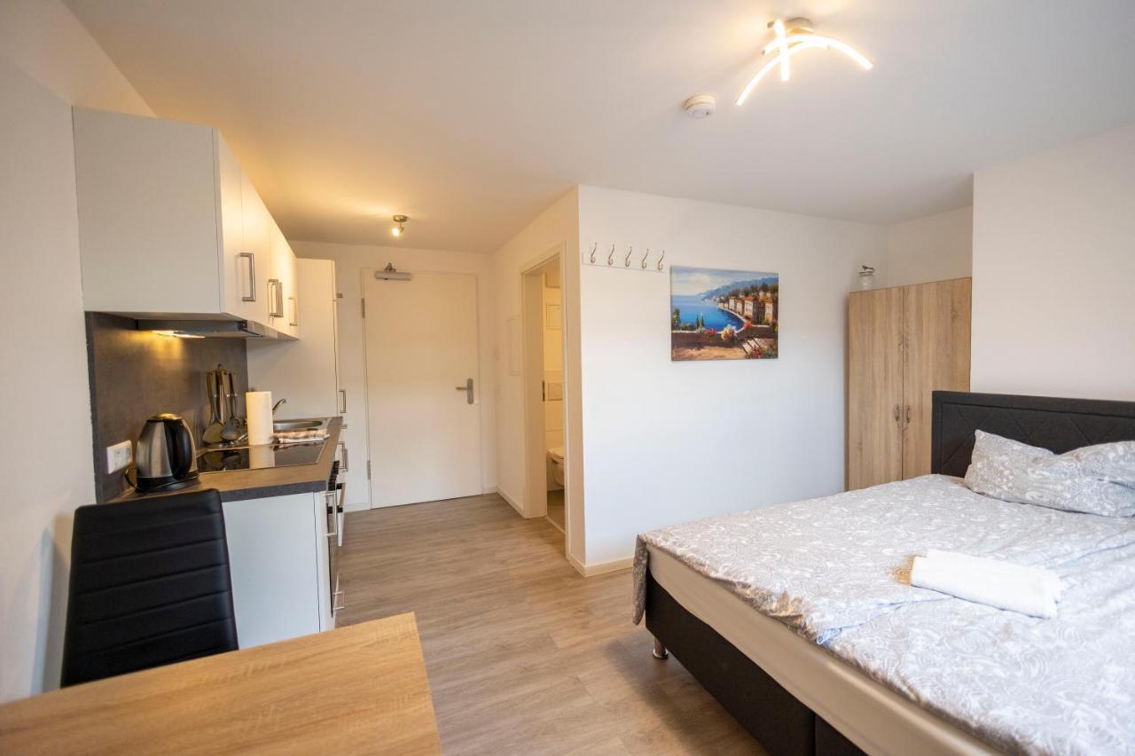 City Apartment Kuche,Bad, Parken Im Zentrum Ravensburgs A14 Bagian luar foto